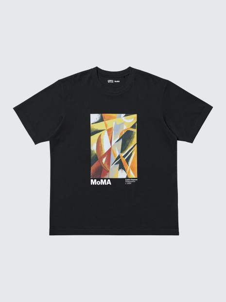 Футболка MoMA Art Icons UNIQLO с принтом 1159860749 (Черный XL)