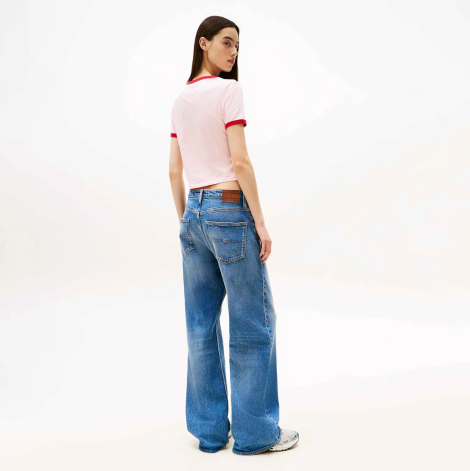 Женская футболка Tommy Hilfiger с логотипом 1159860876 (Розовый XL)