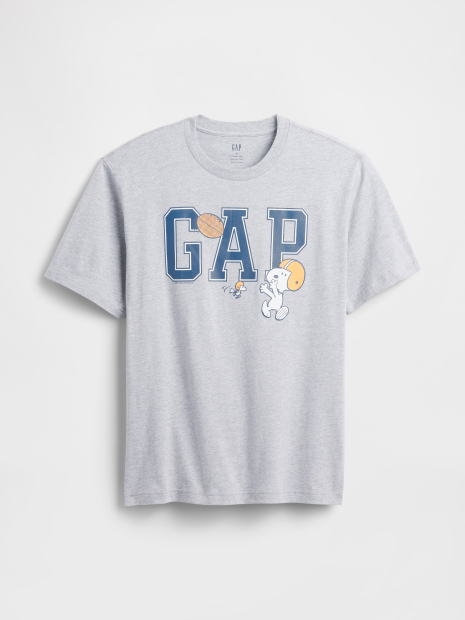 Футболка мужская Peanuts GAP 1159860988 (Серый XL)