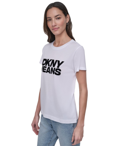 Футболка DKNY с логотипом 1159861250 (Белый S)