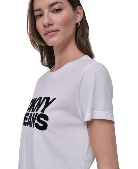 Футболка DKNY с логотипом 1159861250 (Белый S)