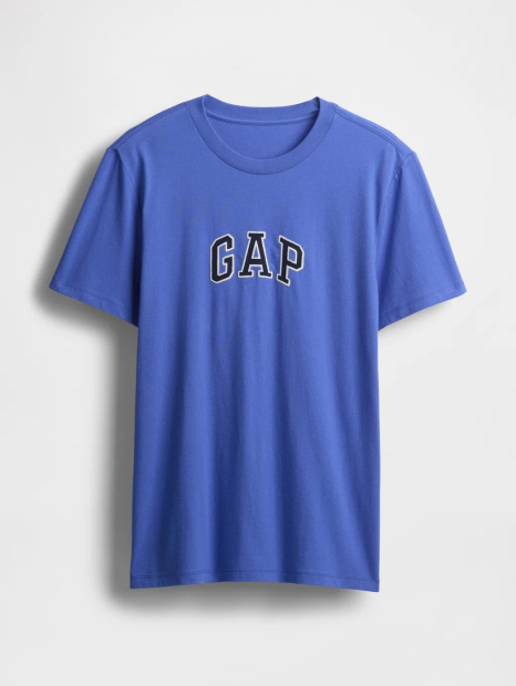 Футболка чоловіча GAP з логотипом 1159861614 (Синій XXL)