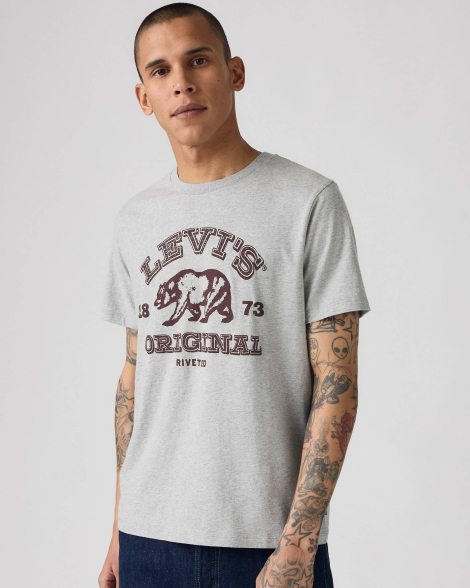 Жіноча футболка Levi's 1159862007 (Сірий M)