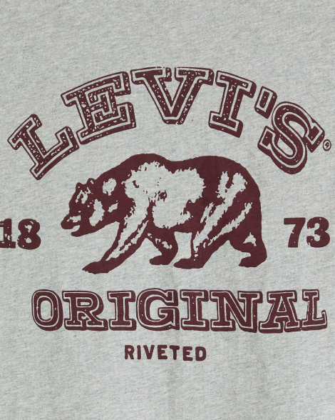 Жіноча футболка Levi's 1159862007 (Сірий M)