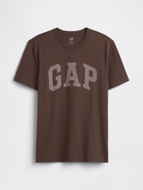 Чоловічі футболки GAP з логотипом 1159862100 (Коричневий M)
