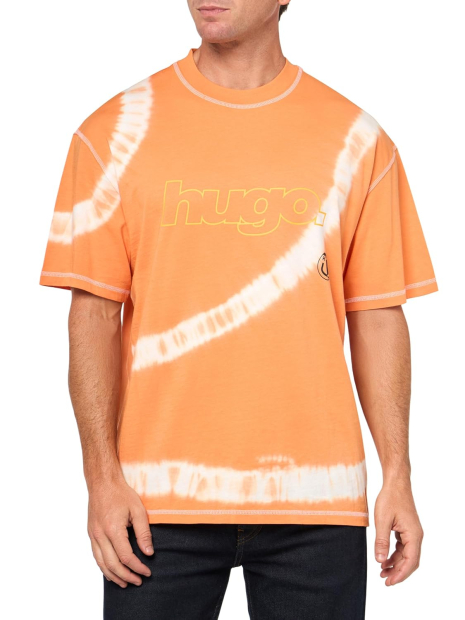 Чоловічі футболки HUGO by Hugo Boss 1159862101 (Помаранчевий L)