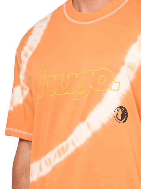Чоловічі футболки HUGO by Hugo Boss 1159862101 (Помаранчевий L)
