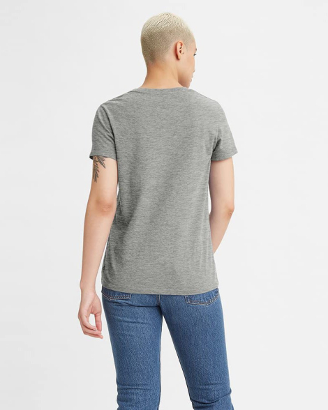 Жіноча футболка з логотипом Levi's 1159862131 (Сірий M)