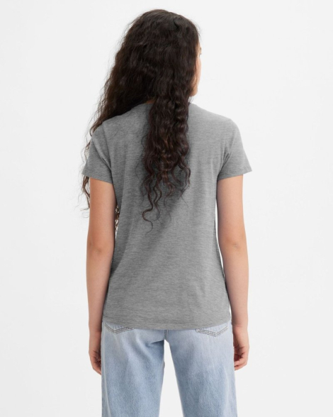 Жіноча футболка з логотипом Levi's 1159862131 (Сірий M)