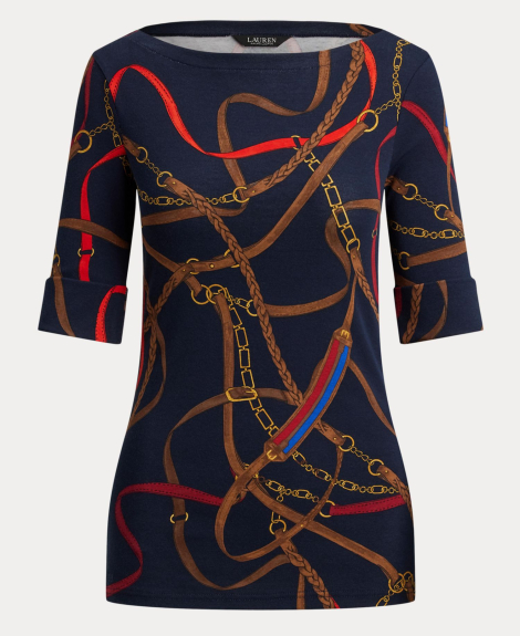 Жіноча футболка Ralph Lauren 1159862283 (Синій S)