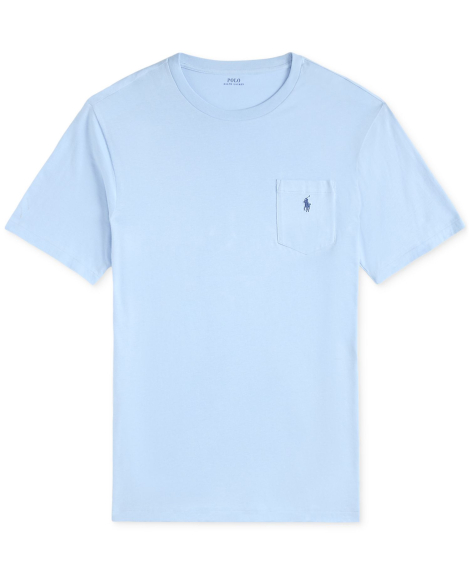 Футболка чоловіча Polo Ralph Lauren з кишенею 1159862527 (Блакитний XXL)