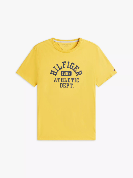 Мужская футболка Tommy Hilfiger с логотипом 1159862827 (Желтый L)