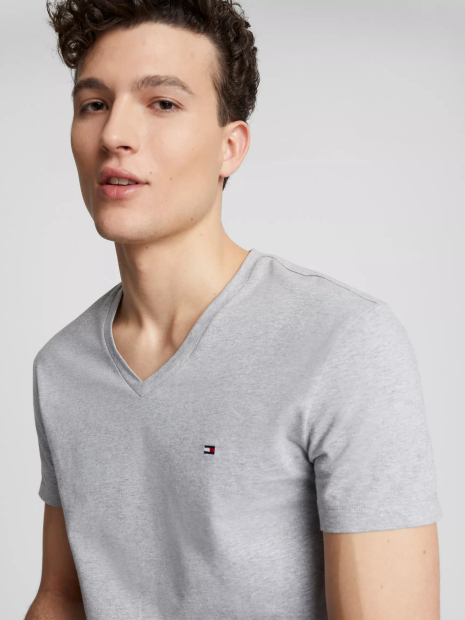 Футболка мужская Tommy Hilfiger 1159862851 (Серый M)