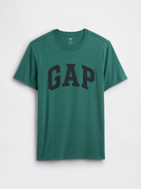 Футболка мужская GAP с логотипом 1159862923 (Зеленый M)