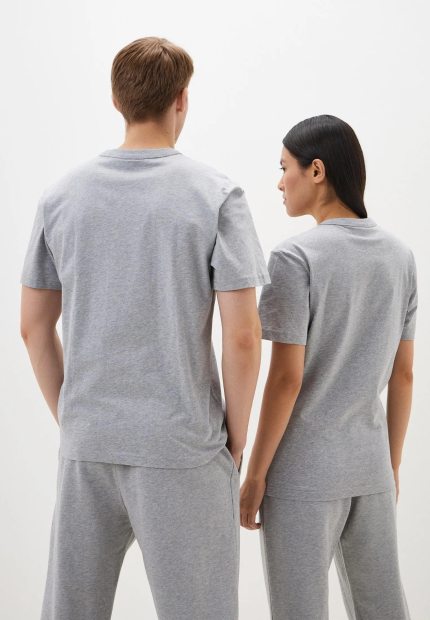 Футболка Lacoste с логотипом 1159863649 (Серый XXL)