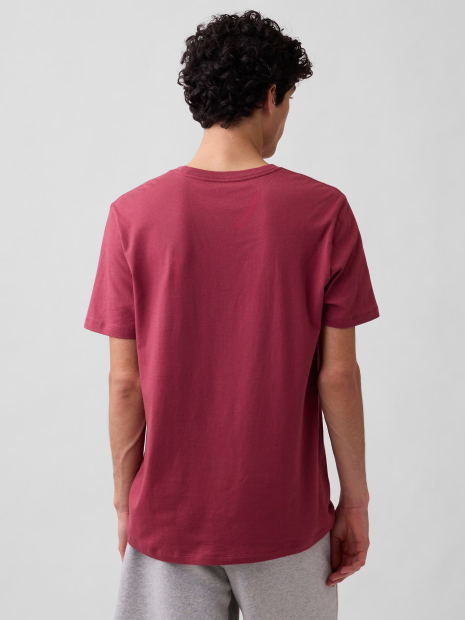 Мужская футболка GAP с логотипом 1159863651 (Красный XXL)