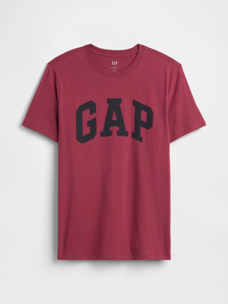 Мужская футболка GAP с логотипом 1159863651 (Красный XXL)
