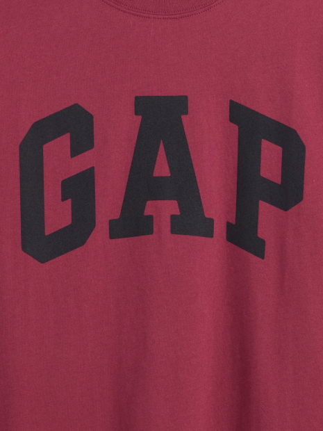 Мужская футболка GAP с логотипом 1159863651 (Красный XXL)