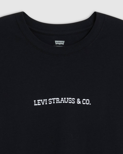 Мужская футболка Levi's с принтом 1159863660 (Черный S)