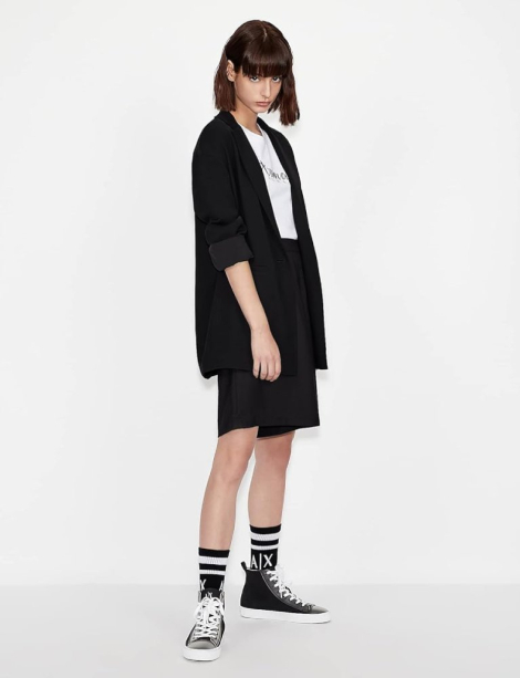 Женская футболка Armani Exchange с логотипом 1159864399 (Белый XXL)