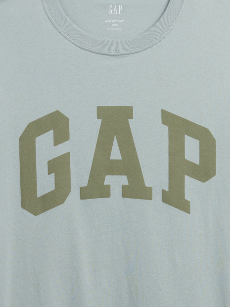 Футболка мужская GAP с логотипом 1159864511 (Зеленый L)