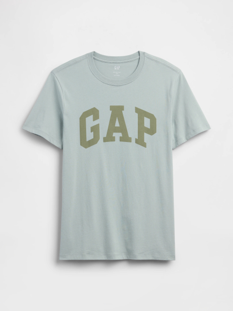 Футболка мужская GAP с логотипом 1159864511 (Зеленый L)