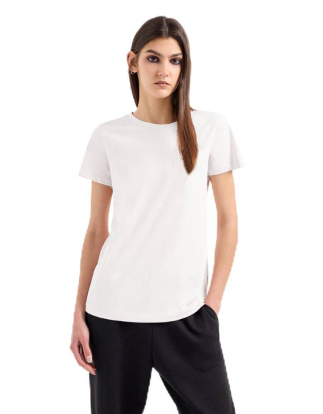 Женская футболка Armani Exchange с логотипом 1159864611 (Белый XL)