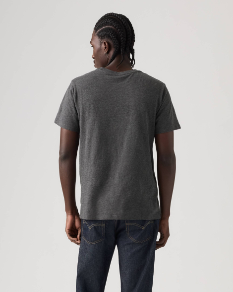 Футболка Levi's с карманом 1159864627 (Серый XL)