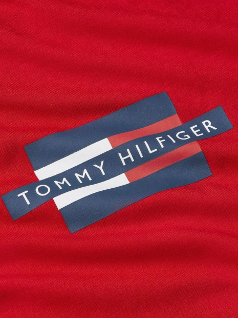 Чоловічі футболки Tommy Hilfiger з логотипом 1159864707 (Червоний S)