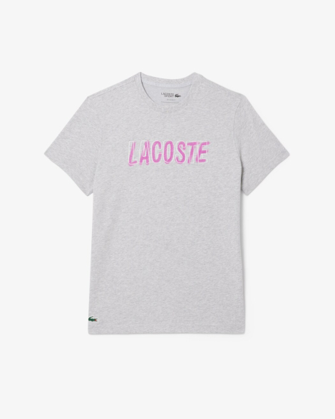 Мужская футболка Lacoste с логотипом 1159864830 (Серый 3XL)