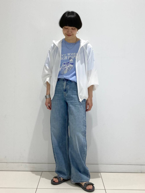Футболка Disney UNIQLO с принтом Lilo & Stitch 1159864943 (Голубой XL)