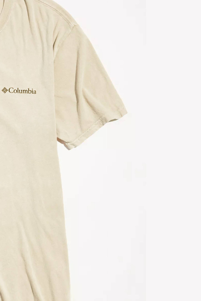 Мужская футболка Columbia с принтом 1159864949 (Молочный M)