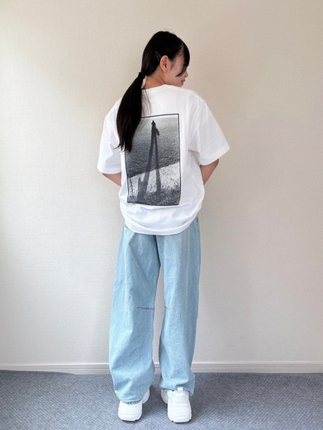 Футболка Elliott Erwitt UT Graphic UNIQLO с принтом 1159865373 (Белый M)