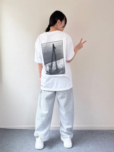 Футболка Elliott Erwitt UT Graphic UNIQLO с принтом 1159865373 (Белый M)