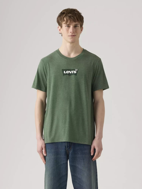 Футболка чоловіча Levi's вінтажна з логотипом 1159865499 (Зелений L)