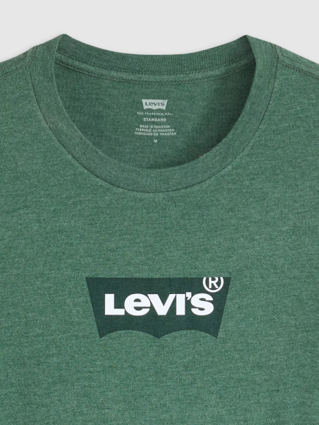 Футболка чоловіча Levi's вінтажна з логотипом 1159865499 (Зелений L)