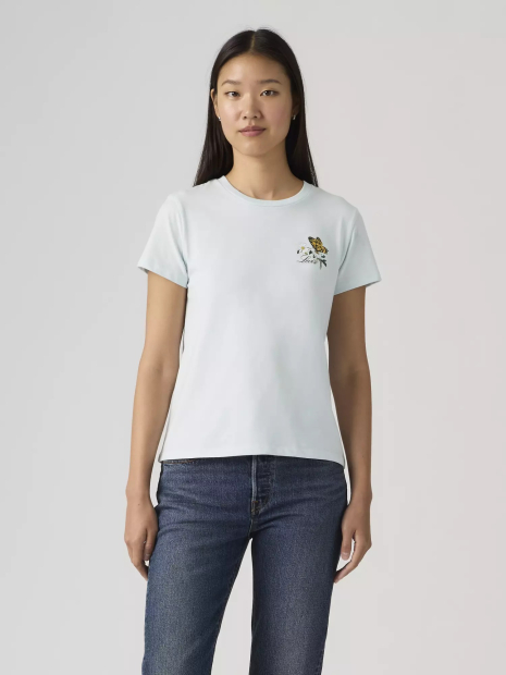 Жіноча футболка з коротким рукавом Levi's 1159865432 (Блакитний S)
