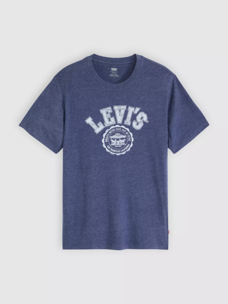 Футболка чоловіча Levi's з принтом 1159865448 (Синій XXL)
