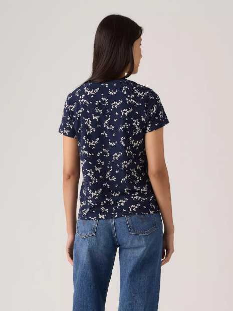 Жіноча футболка Levi's з принтом 1159865491 (Синій XS)