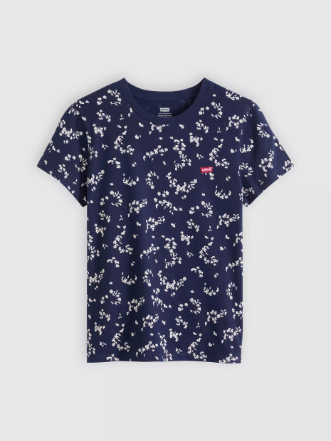 Жіноча футболка Levi's з принтом 1159865491 (Синій XS)