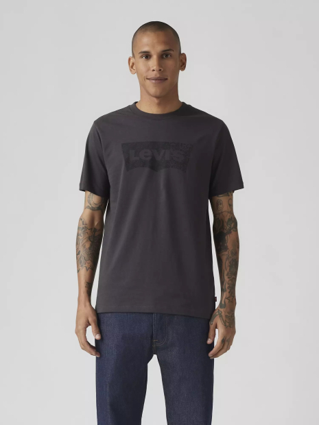 Футболка Levi's з логотипом 1159865535 (Чорний S)