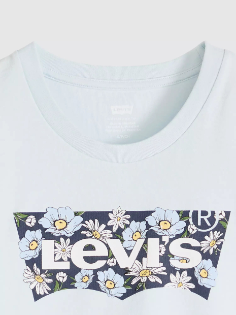 Жіноча футболка Levi's 1159865547 (Блакитний XL)