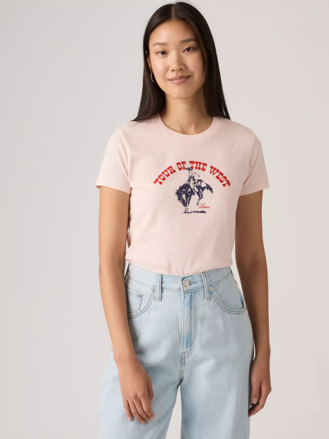 Женская футболка Levi's 1159865557 (Розовый XL)