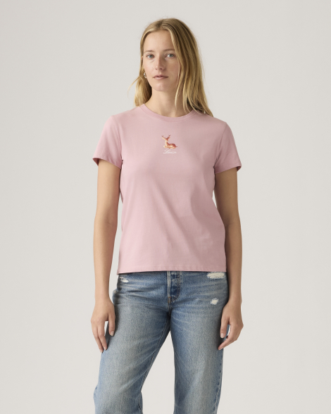 Женская футболка Levi's 1159925542 (Розовый XS)
