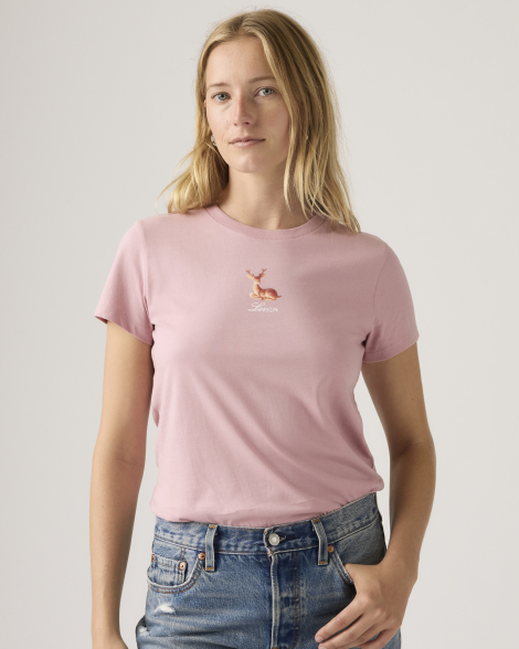 Женская футболка Levi's 1159925542 (Розовый XS)