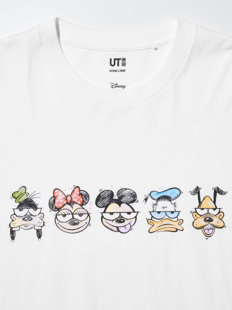 Футболка Disney UNIQLO 1159958761 (Білий XL)