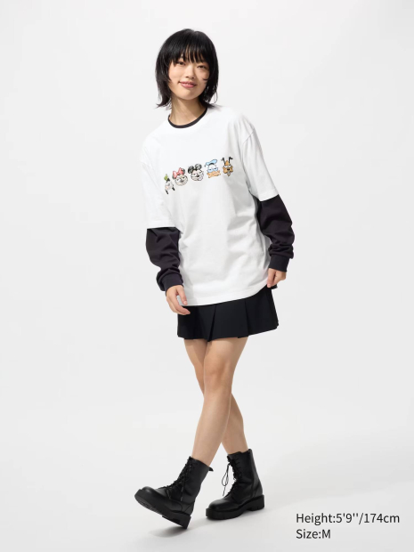 Футболка Disney UNIQLO 1159958761 (Білий XL)
