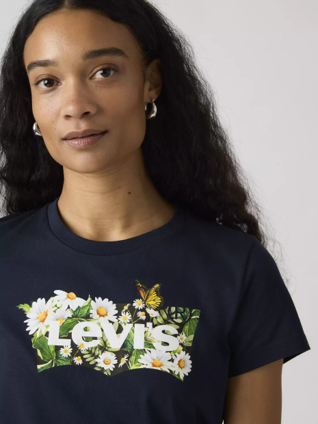 Жіноча футболка Levi's 1159978834 (Синій S)