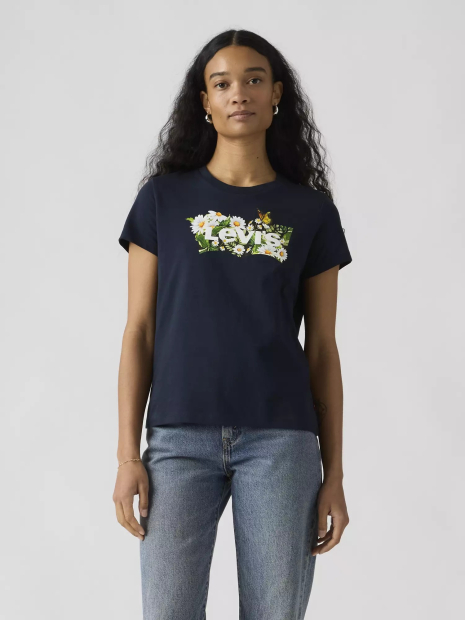 Жіноча футболка Levi's 1159978834 (Синій S)