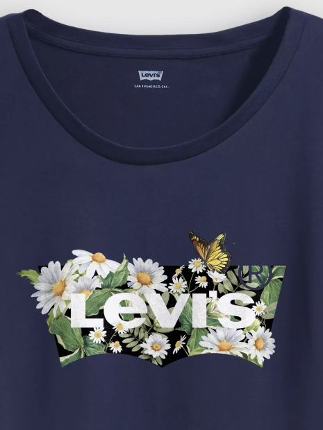 Жіноча футболка Levi's 1159978834 (Синій S)